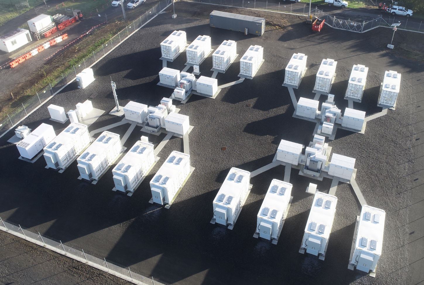 New Zealand's first utility-scale Battery Energy Storage System (BESS)